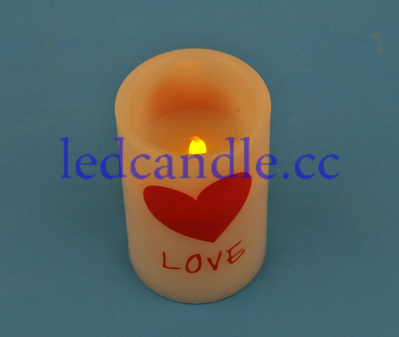 This is LED electronic candle lights, it is very likely to real candle, but it use LED as lights source