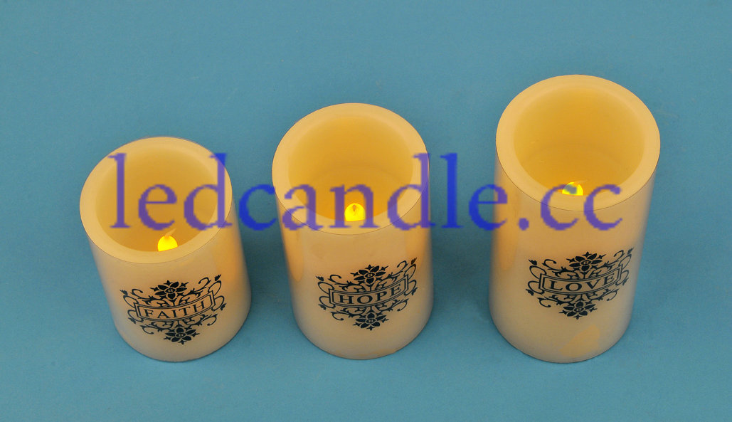 This is LED electronic candle lights, it is very likely to real candle, but it use LED as lights source;